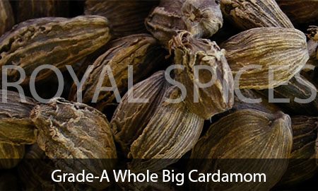 Grade-A Whole Big Cardamom